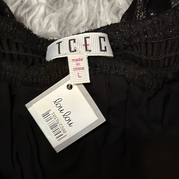 Black Satin Babydoll Mini Dress w/ Bow Party, Holiday, Cocktail, Y2K Slip Style - Picture 6 of 9